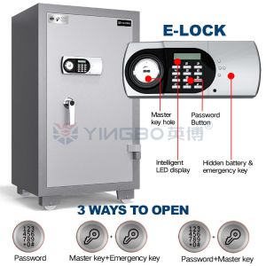 YB/FH-108 Electronic Digital Lock Fireproof Safe Box with 1400°C Fireproof
