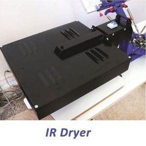 manual stand entry level garment carousel screen printing machine with micro