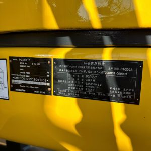 Komatsu PC350-8 crawler used excavator original high quality used mini excavator