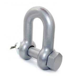 7/8" WLL 6.5 Tonne D Shackle Nut Bolt Type , Heavy Duty D Shackle
