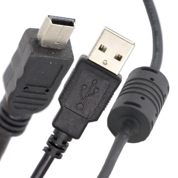 Quality 1m Digital Camera Magnetic Ring Mini USB Data Charger Cable with Ferrite wholesale