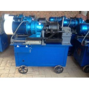 Cheap CQHG Portable Rebar Threading Machine , 4KW Rebar Threading Machine for sale