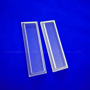 China Customized Corrosion Resistant Fused Quartz Step Plate For Experimental on sale