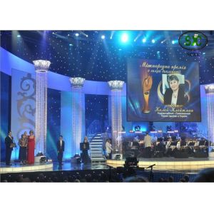 large PCB board and high refresh IC P8 rental LED display full color 256mm*128mm