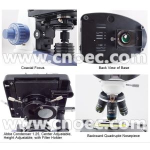 Student Biological Compound Microscope LED Light Source A11.6112