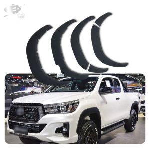Simple Style Car Fender Flares OEM ODM 6/Pcs Package