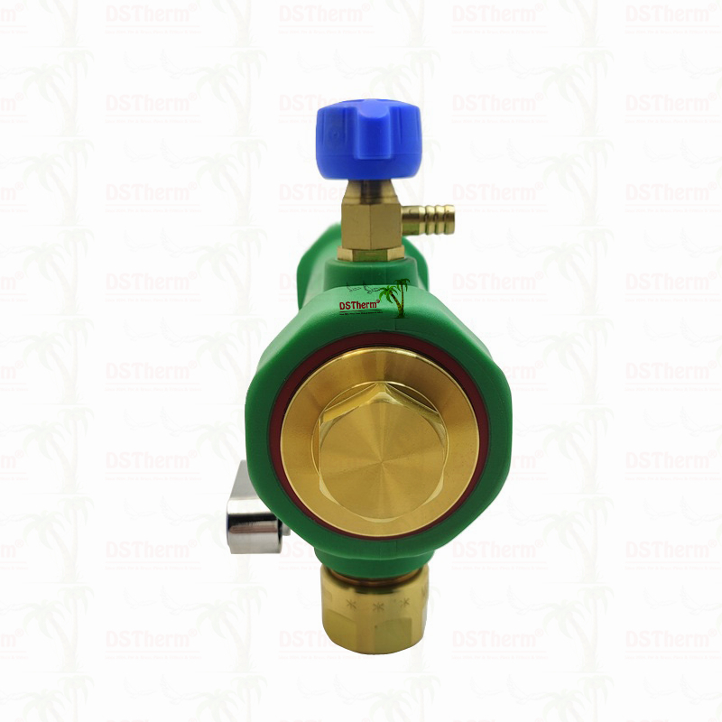 PPR Manifolds With Ball Valve Hot & Cold Water Blue 3 Ways Manifolds Customized