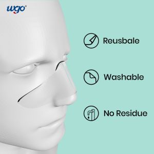 Repositionable Reusable Adhesive Gel Pad For Oxygen CPAP Masks