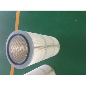 5um,0.5um,2um,0.2umCylindrical Type Dust Filter Cartridge , 1μm Porosity Pleated