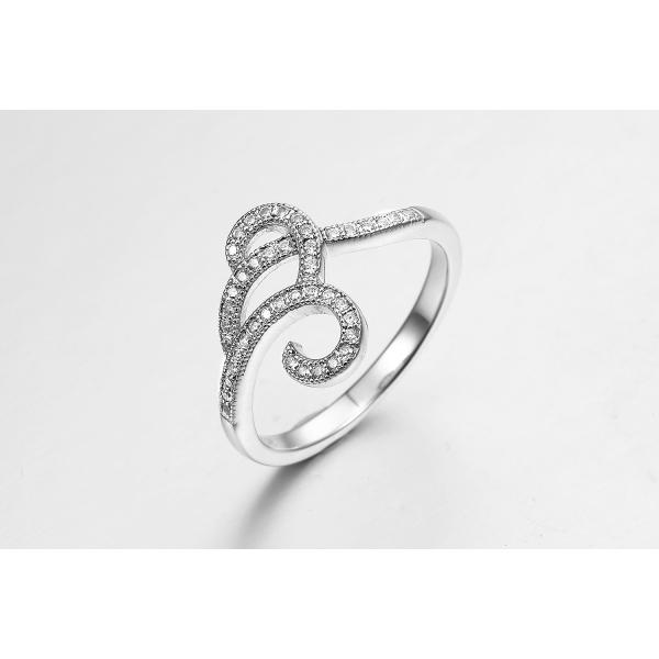 2.52g Custom Handmade Engagement Rings AAA Cubic Zirconia Anniversary Rings