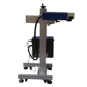Cheap Full Automatic Flying Laser Marking Machine Computerized Batch Code for sale