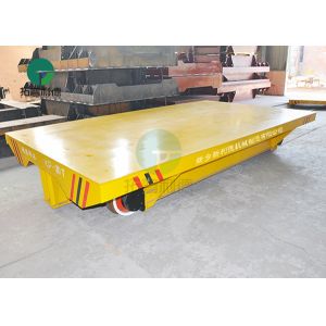 Mold Transport Flat Rail Cart 15T Material Transfer Carriage On Rails Towed By