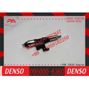China Hot Sale Diesel Engine Fuel Injector 095000-6360 Fuel Injector Assembly 8-97609788-0 For ISUZU 4HK1 6HK1 on sale