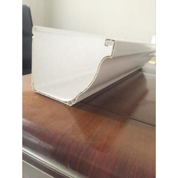 Outdoor Housing Construction Roof Rain Gutters Round Square PVC Rain Gutter