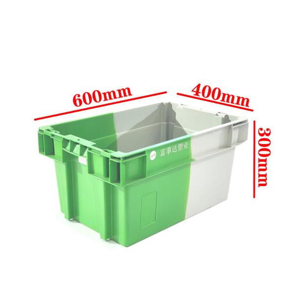 Quality Stack And Nest Crate Storage Industrial Warehouse Logistics Plastic Packaging Crates Turnover Box wholesale