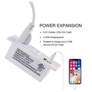 Office desktop conference table power socket white embedded power supply board