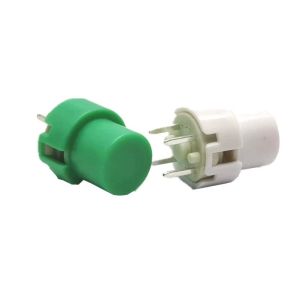Multicolor Momentary Led Push Button , 10mA Illuminated Button Switch