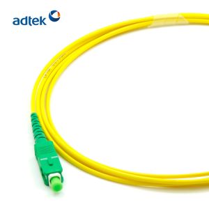 SC To SC Single Mode Fiber Patch Cord Simplex LSZH Patch Cord 2.0mm 3.0mm