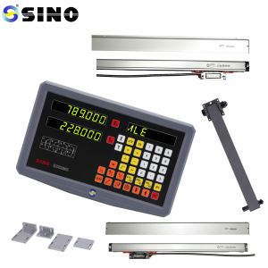 Cheap SDS 2MS DRO Kits Glass Linear Scale For Milling Lathe TTL SINO 2 Axis Digita Readout Test Instrument System for sale