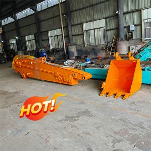 Telescopic Excavator Boom Telescopic Dipper Arm Adjustable