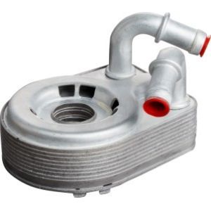 China CR3E-6A642-AB Oil Cooler For Ford Mustang GT 302 Coyote 5.0 on sale