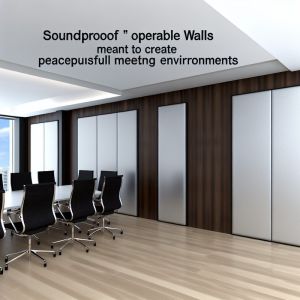 AE Soundproof Operable Walls Create Peaceful Meeting Environments