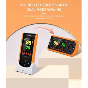 Adult Pediatric Neonate Oximeter Rechargeable Bluetooth Fingertip Handheld Pulse