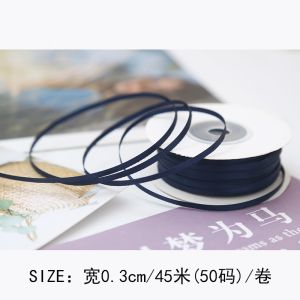 3mm Polyester Satin Ribbon Double Face High Density Satin Finish Poly Ribbon