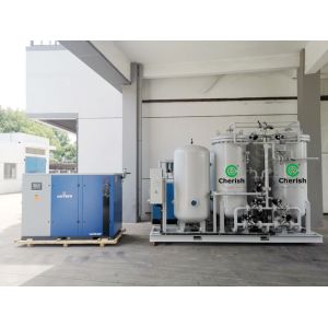 Laser Cutting Nitrogen Generation Plant , Nitrogen Gas Machine Low Noise