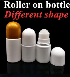China 50ml 60ml Pet Roll On Bottles Empty Roll On Deodorant Containers on sale