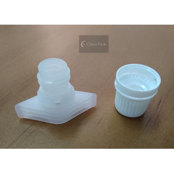 Leak Proof HDPE Spout Cap Manufacturers 9.6mm Inner Size For Laundry Liquid