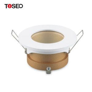 GU10 Anti Glare Downlight 70Mm Cut Out Ip65 Hotel Ceiling Down Light Fixture