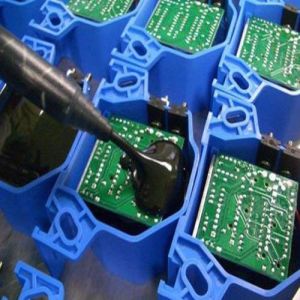 Vertical Installation PGV502 Transformers Glue Potting Machine with Camera