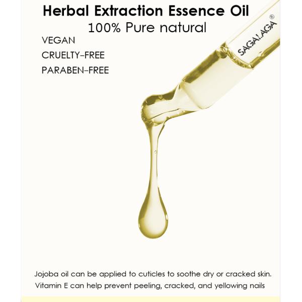 Custom Logo 14 Smell Cuticle Oil for Nail Treatment 20ml Dropper Bottle Private Label