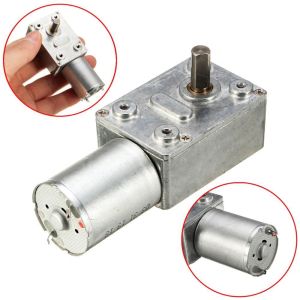 Faradyi Custom The Best China High Torque 370 6mm 12v 24v Dc Worm Gear Motor