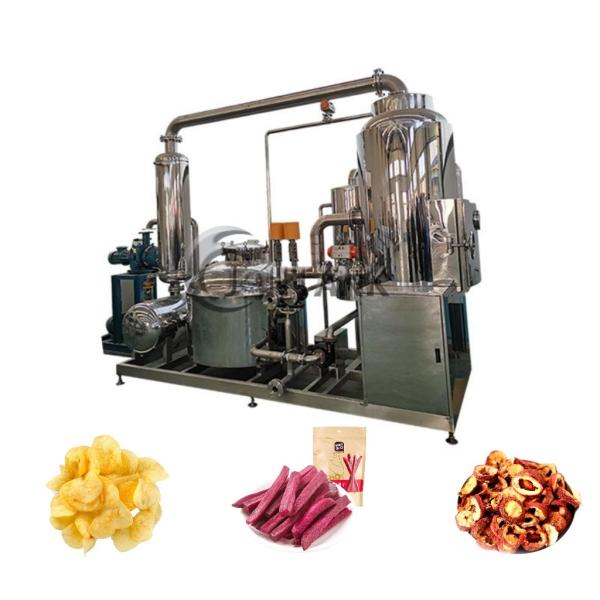 Quality Fruit Vegetables Vacuum Fryer Machine 500kg/h wholesale