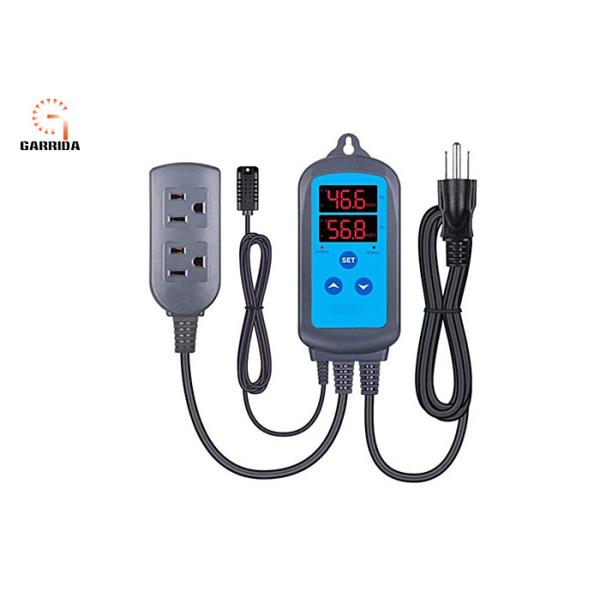 Pre - Wired Digital Dual Stage Temperature Humidity Controller With ±3%RH​