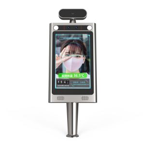 Non Contact AI Face Recognition Infrared Thermometer Temperature Detection IP54