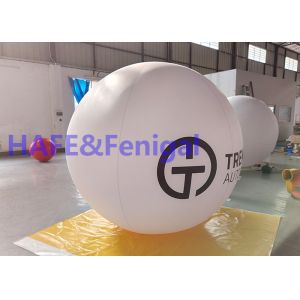 Inflatable Moon Balloon Light Exhibition Event Advertising LED 400w 36000 Lm