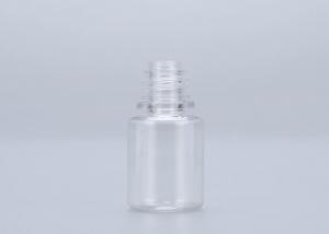 Cheap 5ml PET E Liquid Dropper Bottles Childproof Screen Printing for sale