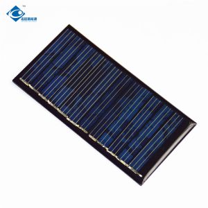 0.5W 6V EPOXY Silicon Solar PV Module 17%-19% Optimized Cell Efficiency ZW-88545