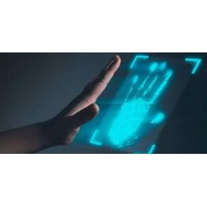 Android NFC RFID Palmprint Handheld Reader With 5.5inch LCD Screen For Financial