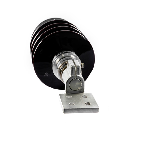 Brown Oil Filled Transformer Bushings Porcelain Insulator