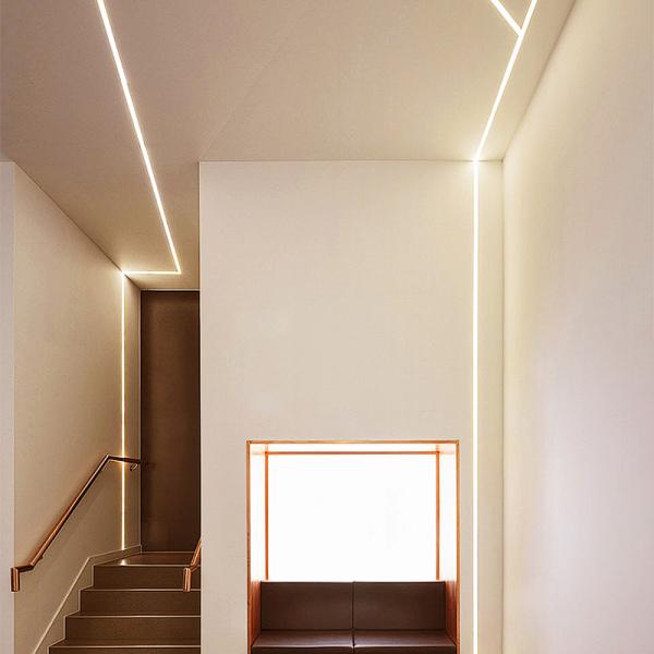 Quality 10mm Home Anodized Illumination Magnetic LED Profile wholesale