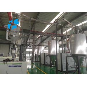 Closed Loop PET Crystallizer Dryer , 450 Kg / H Capacity Plastic Dryer Machine