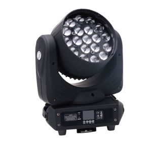 Disco Concert Stage Moving Head Light Rgbw LED Wash With Zoom 19pcs 15w Lamp