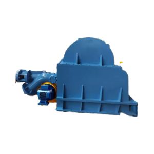 China Turbine Type Pelton Hydro Turbine with Stainless Steel 0Cr13Ni4Mo Runner Material and 0.385m3/s Design Discharge on sale