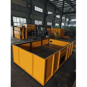 Ventilation Horizontal Bed Dryer Cereal Nuts Beans Dryer Machine 4 Tons