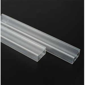 Extruded Plastic Square Tube Profile Plastic Profiles Customized