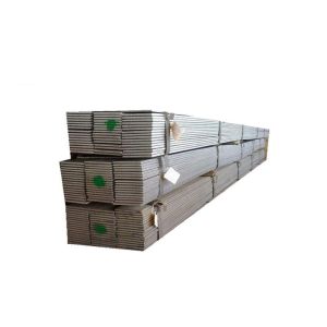 China Rough Machined Galvanized Steel Flat Bar , Plain Steel Flat Bar Silver Metal Color on sale